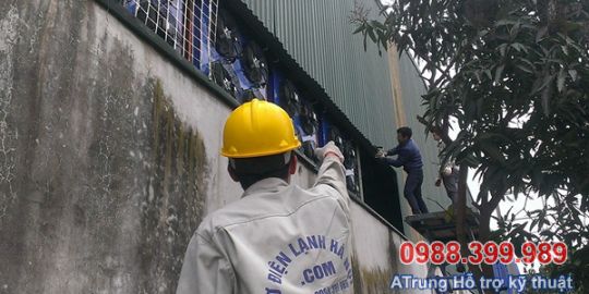 Lắp đặt kho lạnh chứa 250 tấn hàng tại Cụm Công nghiệp Thanh Oai, Hà Tây, Hà Nội