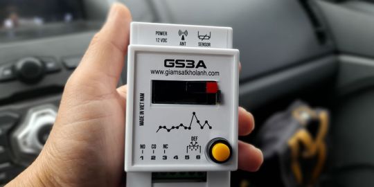 Thiết bị giám sát nhiệt độ kho lạnh từ xa GS3A